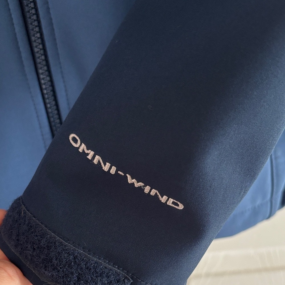Columbia Dark Blue Softshell Jacket - image 4